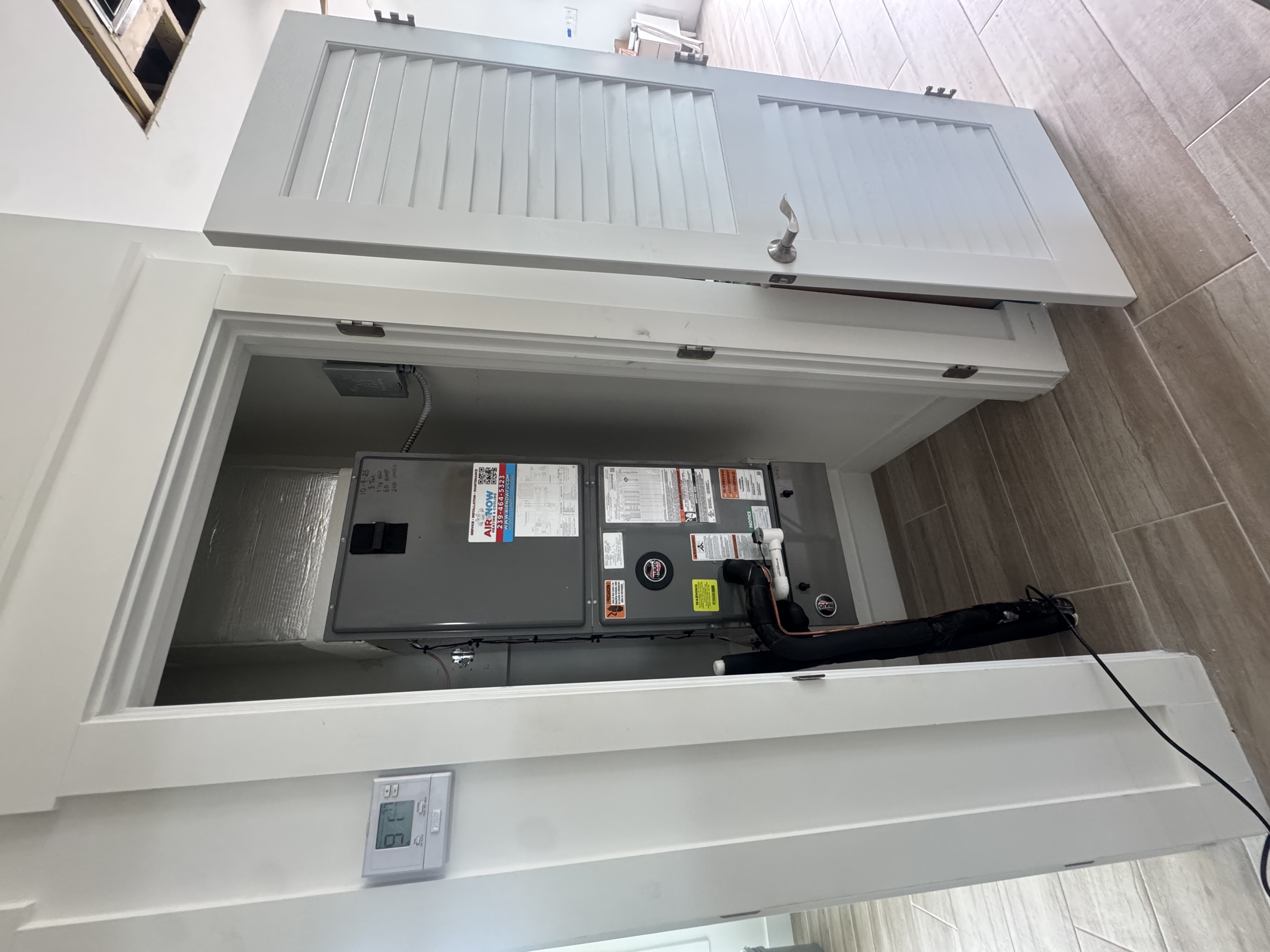 New system install
